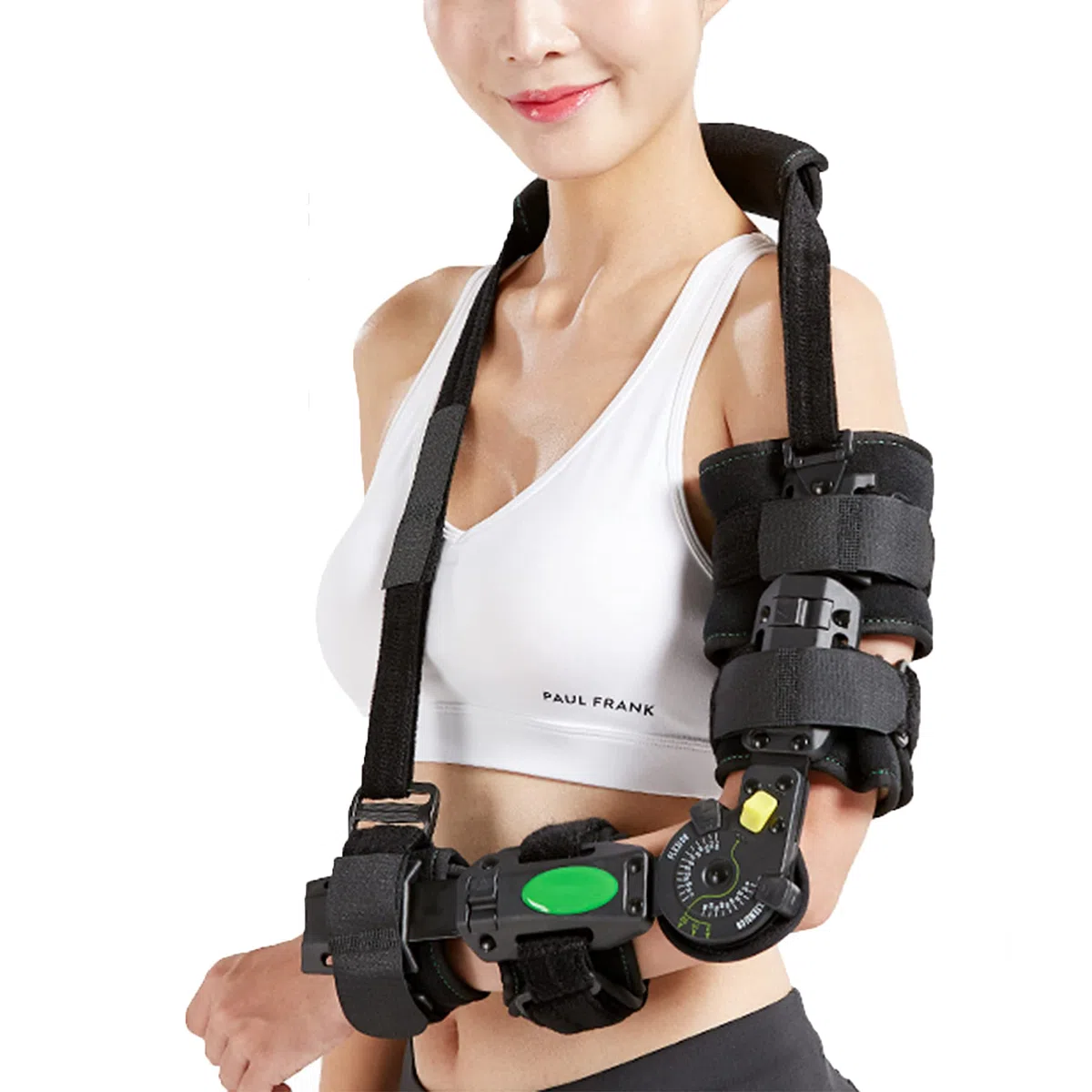 Ellbogenstütze Mit Scharnier Unterstützung und Wiederherstellung bei Verletzung für das Postoperative Rehabilitationstraining Ellenbogenschiene für Sehnenscheidenentzündung